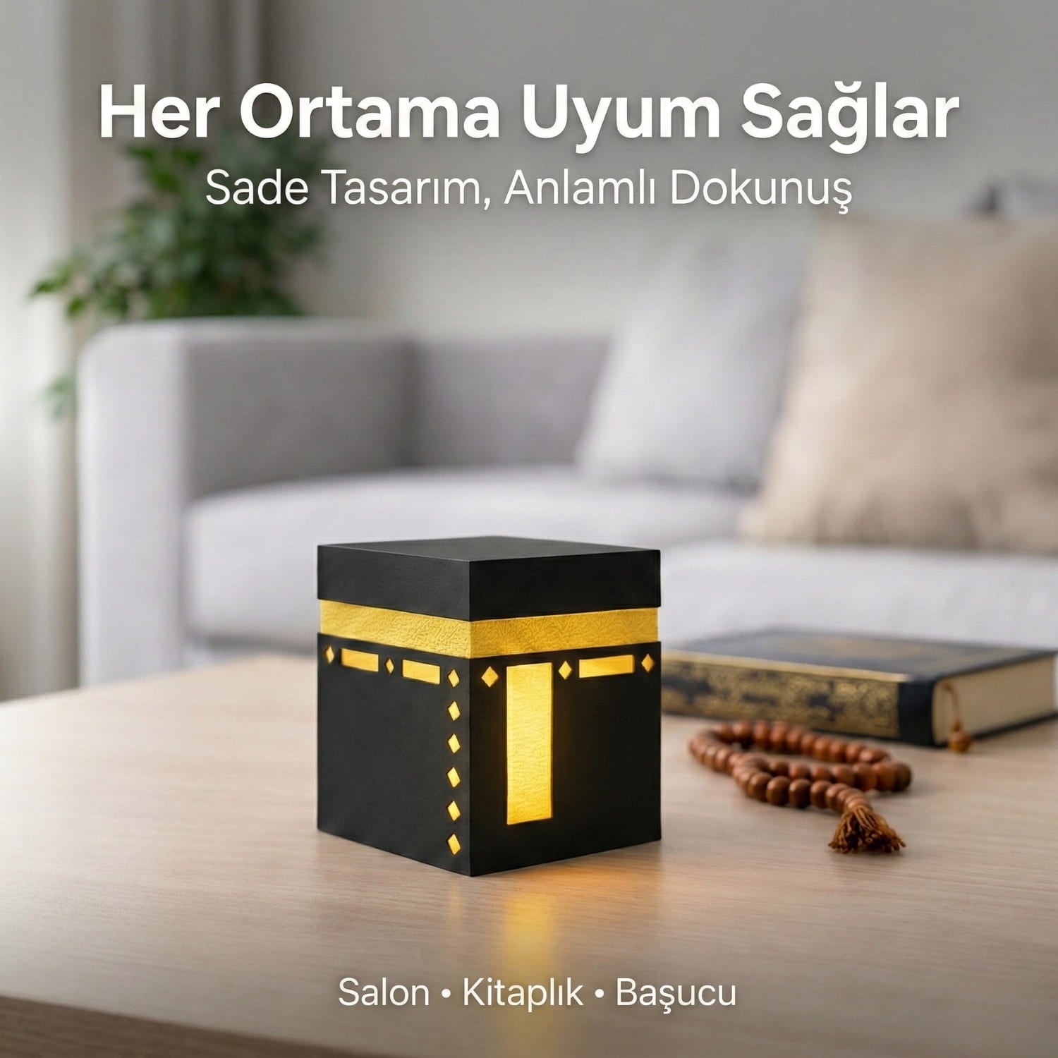 Kabe Tasarımlı Işıklı Dekor